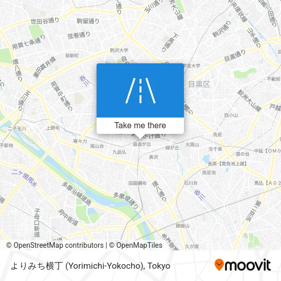よりみち横丁 (Yorimichi-Yokocho) map