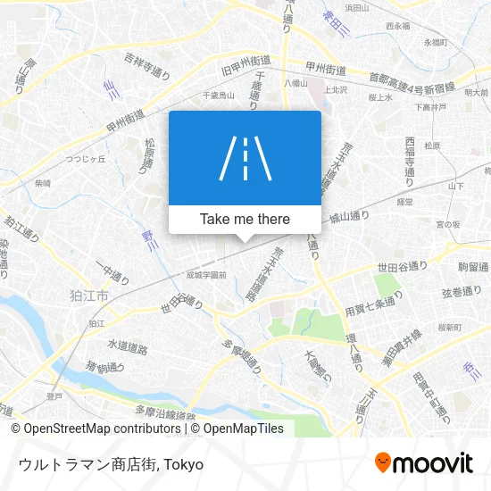 ウルトラマン商店街 map