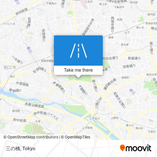 三の橋 map