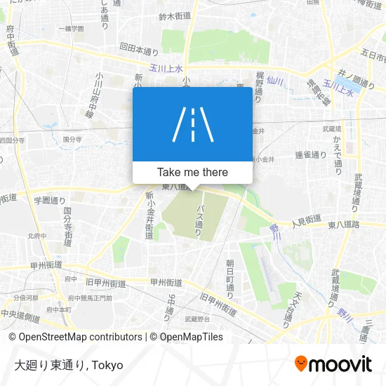 大廻り東通り map