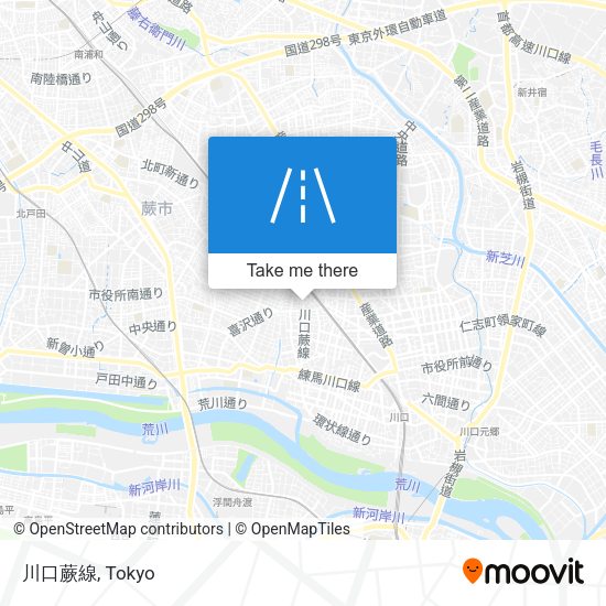 川口蕨線 map