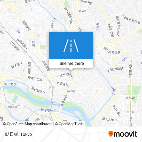 朝日橋 map