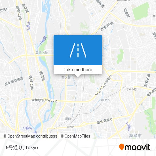 6号通り map