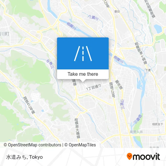 Water Supply Path map