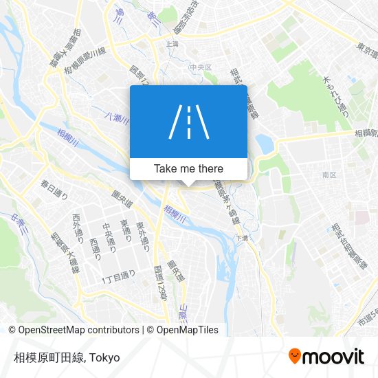 相模原町田線 map