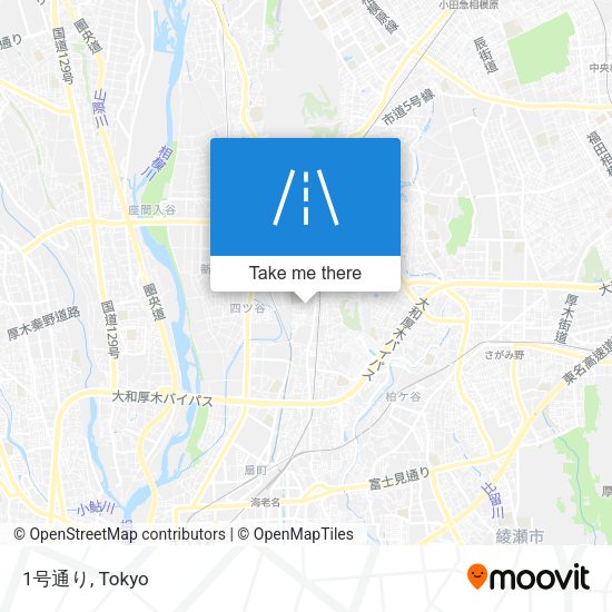 1号通り map