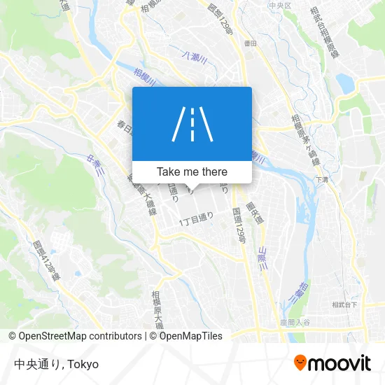 中央通り map