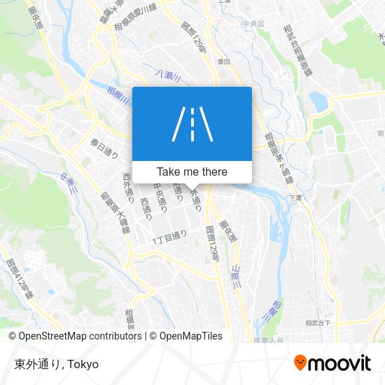東外通り map