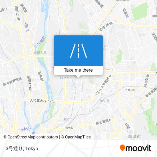3号通り map