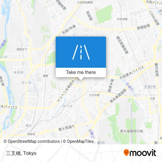 三叉橋 map