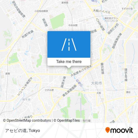 アセビの道 map