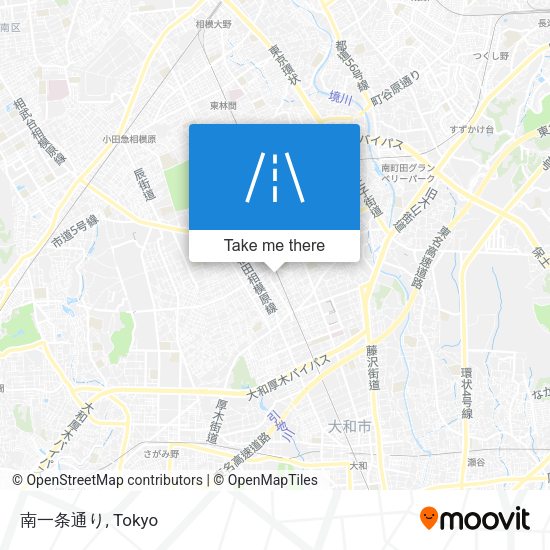 南一条通り map