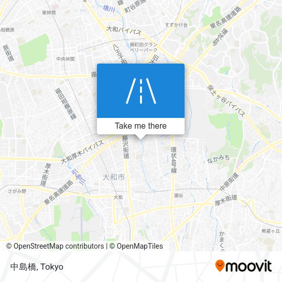 中島橋 map