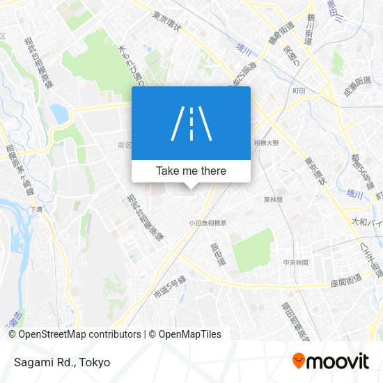 Sagami Rd. map