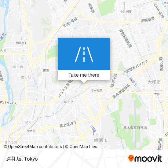巡礼坂 map