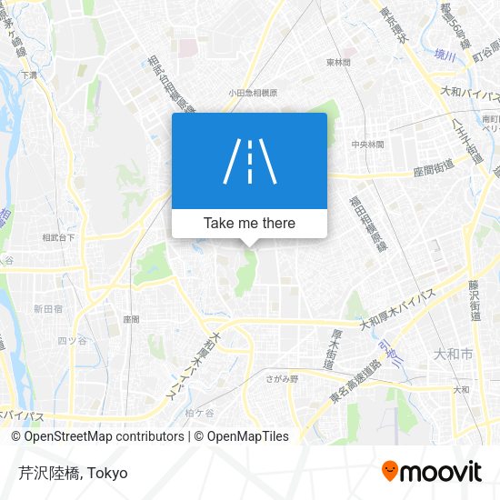 芹沢陸橋 map