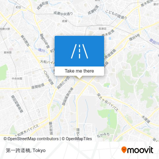 第一跨道橋 map