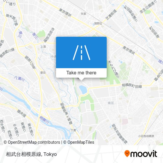 相武台相模原線 map
