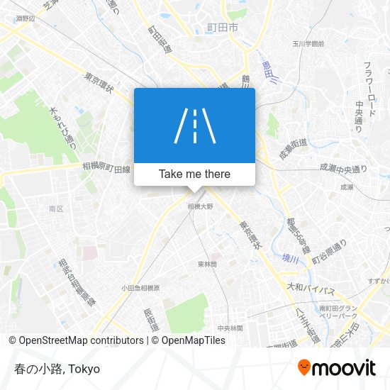 春の小路 map