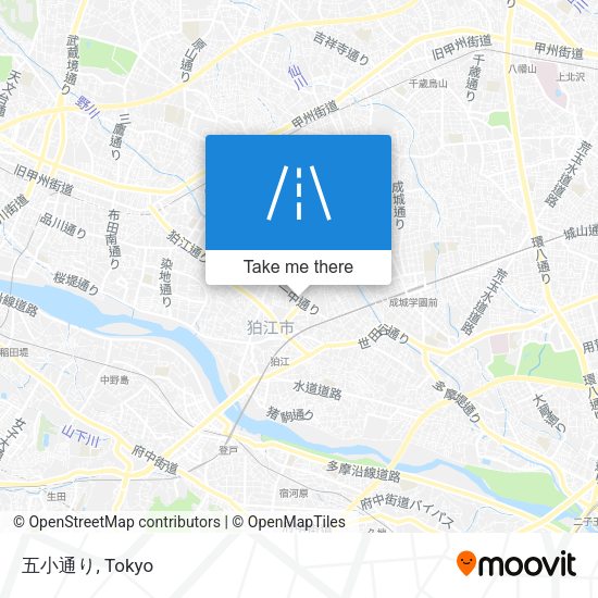 五小通り map