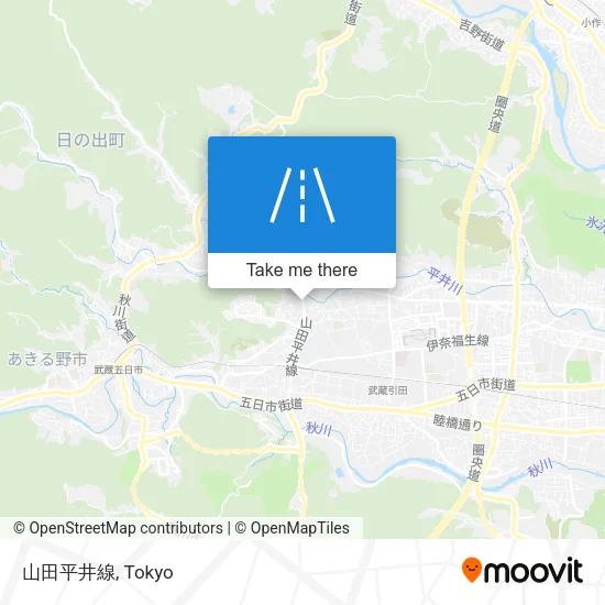 山田平井線 map