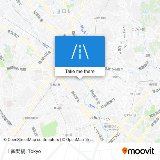 上鶴間橋 map