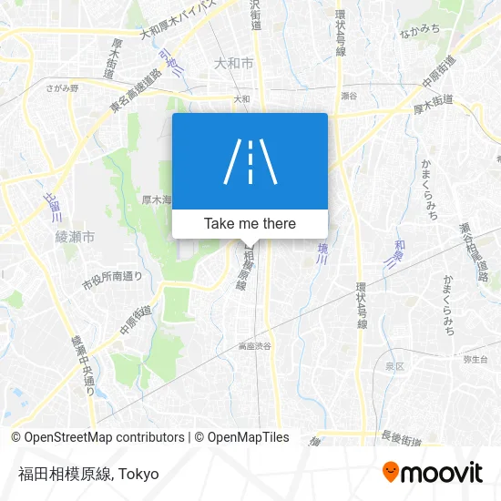 福田相模原線 map