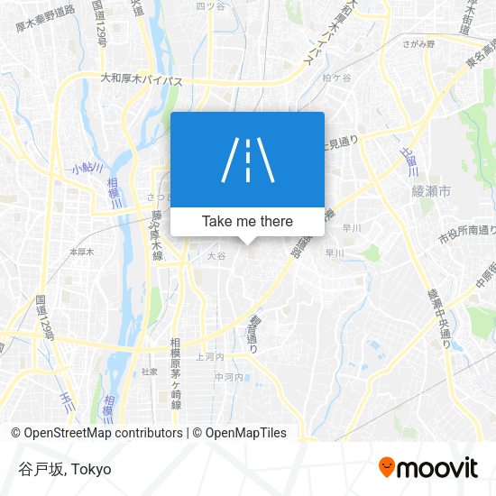 谷戸坂 map