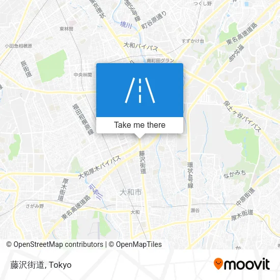 藤沢街道 map