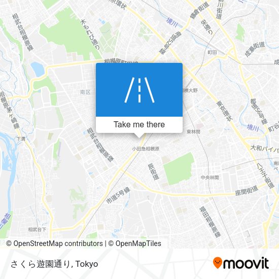 さくら遊園通り map