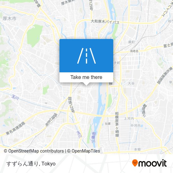 すずらん通り map