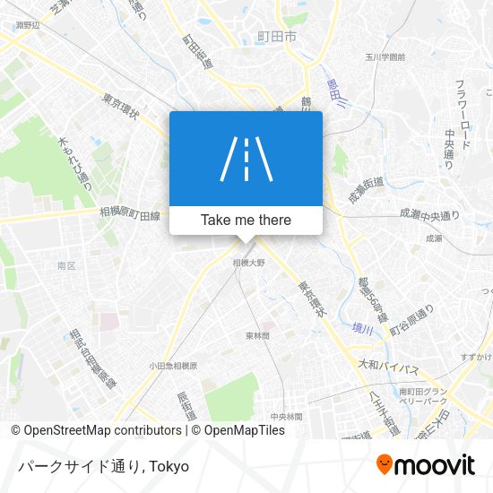 パークサイド通り map