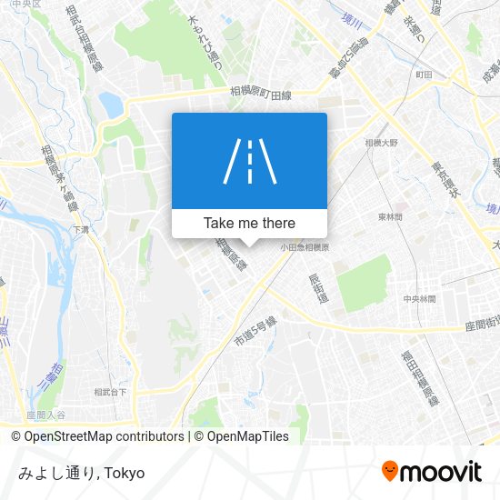 みよし通り map