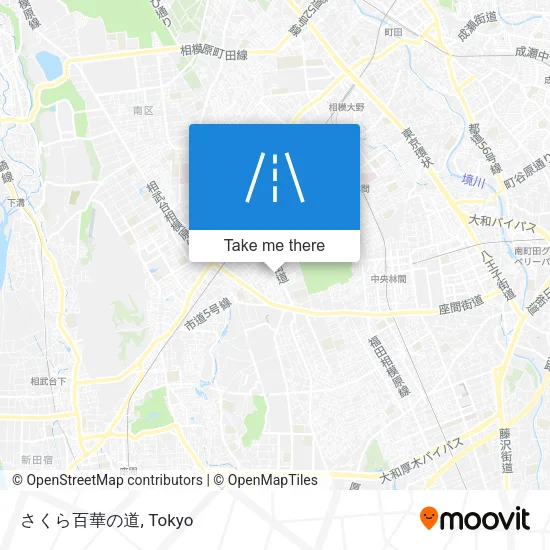 さくら百華の道 map