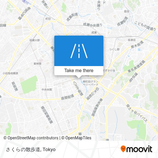 さくらの散歩道 map
