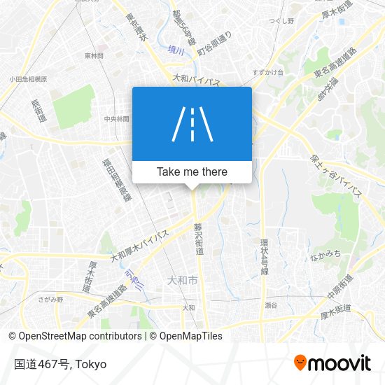 国道467号 map