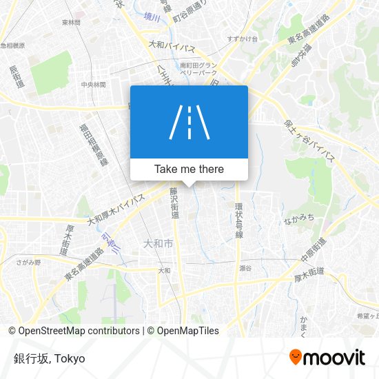 銀行坂 map