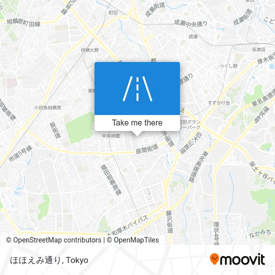ほほえみ通り map