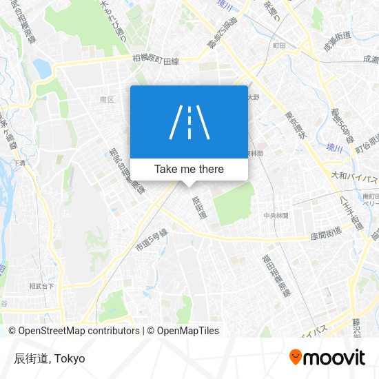 辰街道 map