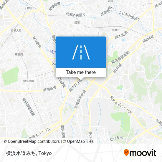 横浜水道みち map