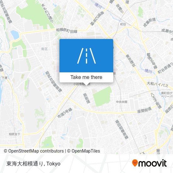 東海大相模通り map