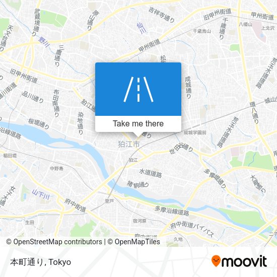 本町通り map