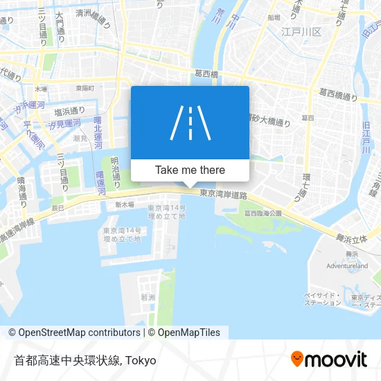 首都高速中央環状線 map