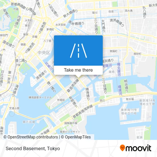Second Basement map