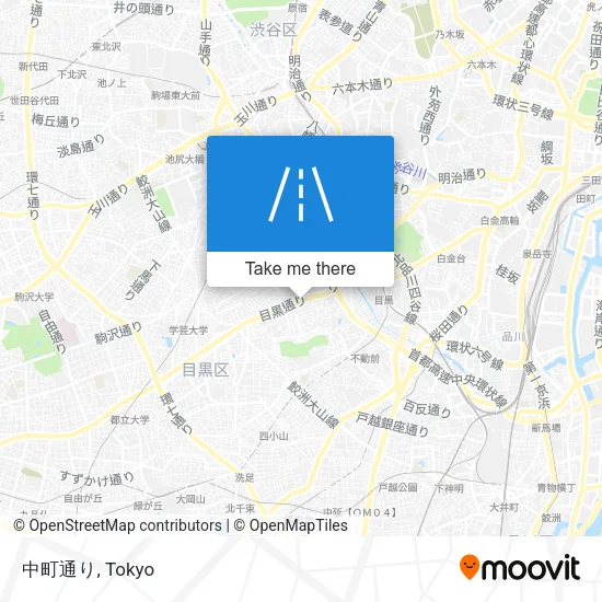中町通り map