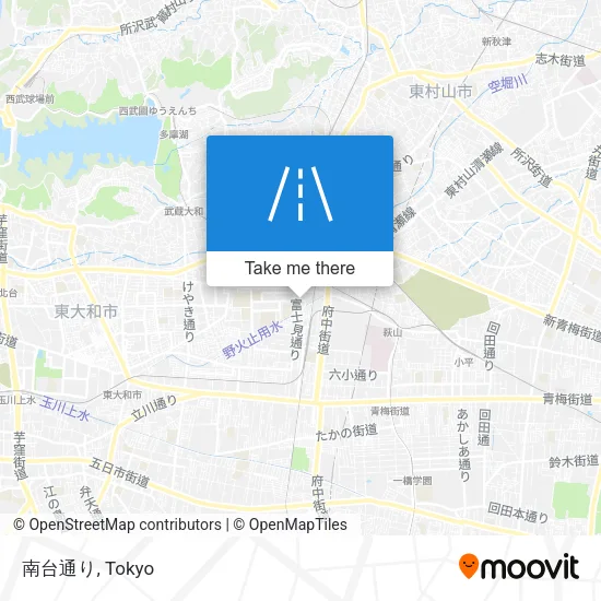 南台通り map