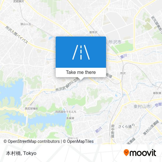 本村橋 map