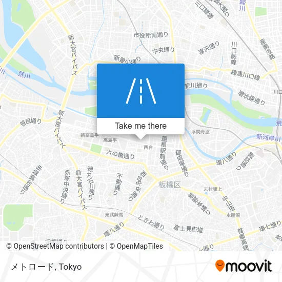 メトロード map