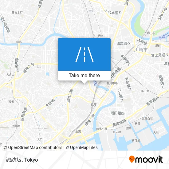 諏訪坂 map