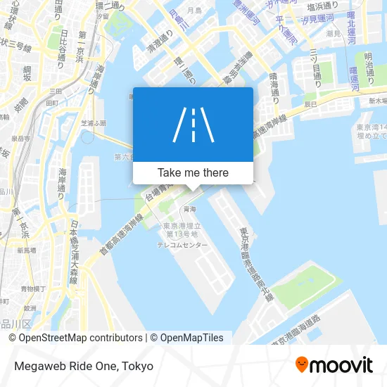Megaweb Ride One map
